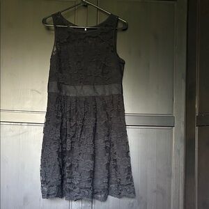 BB Dakota Black Lace Mini Dress